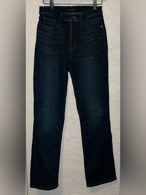 Lucky Brand High Rise Dark Wash Straight Jeans